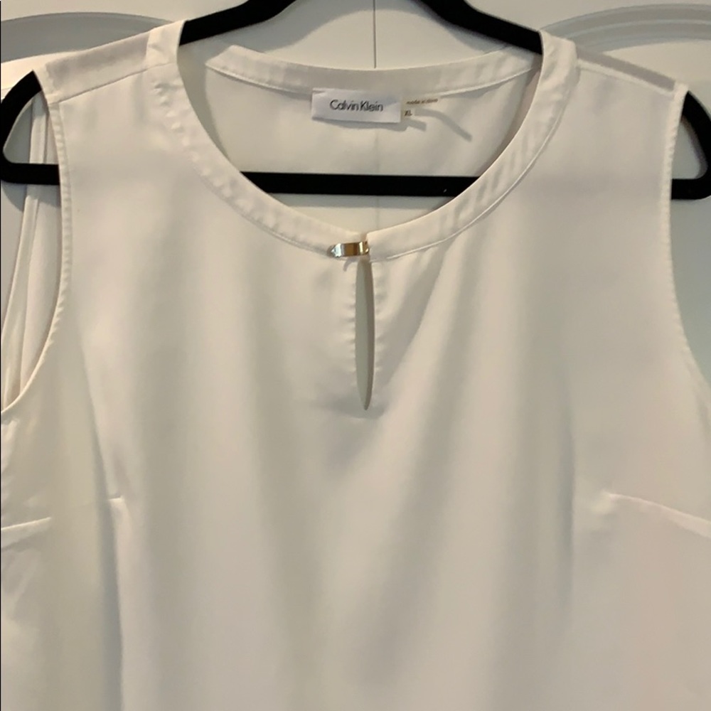 Calvin Klein Tank with Gold Clasp